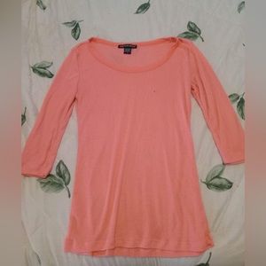 Pink American Dream quarter sleeve shirt